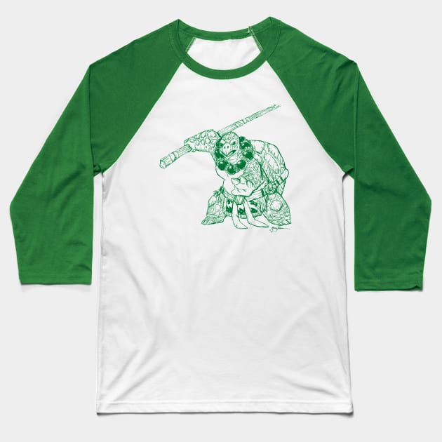 Shell Shock Baseball T-Shirt by MTadena81